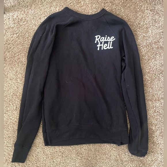 Size Small Black Golden Gems Raise Hell Crewneck Sweatshirt - Picture 4 of 4